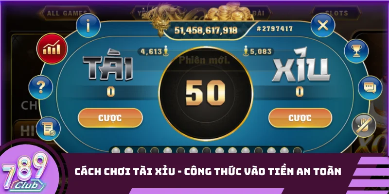 Cách chơi tài xỉu