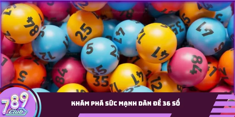 Khám phá sức mạnh dàn đề 36 số
