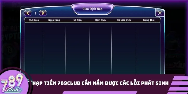 Cần nắm được các lỗi có thể phát sinh để giao dịch suôn sẻ