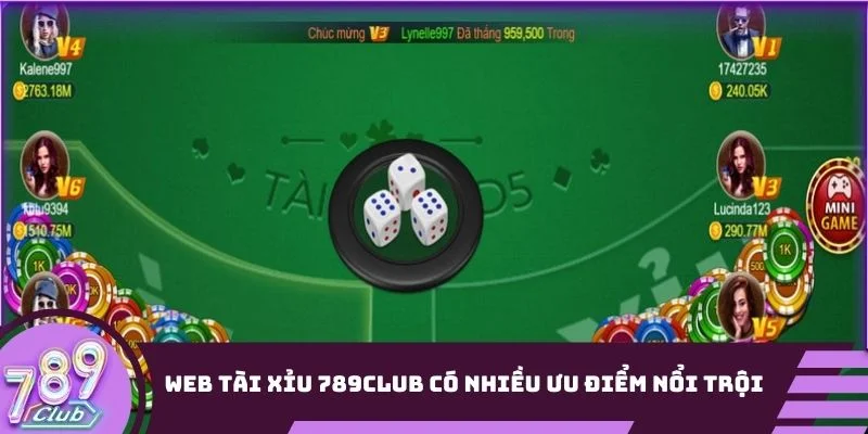 Web 789Club có nhiều ưu điểm nổi trội